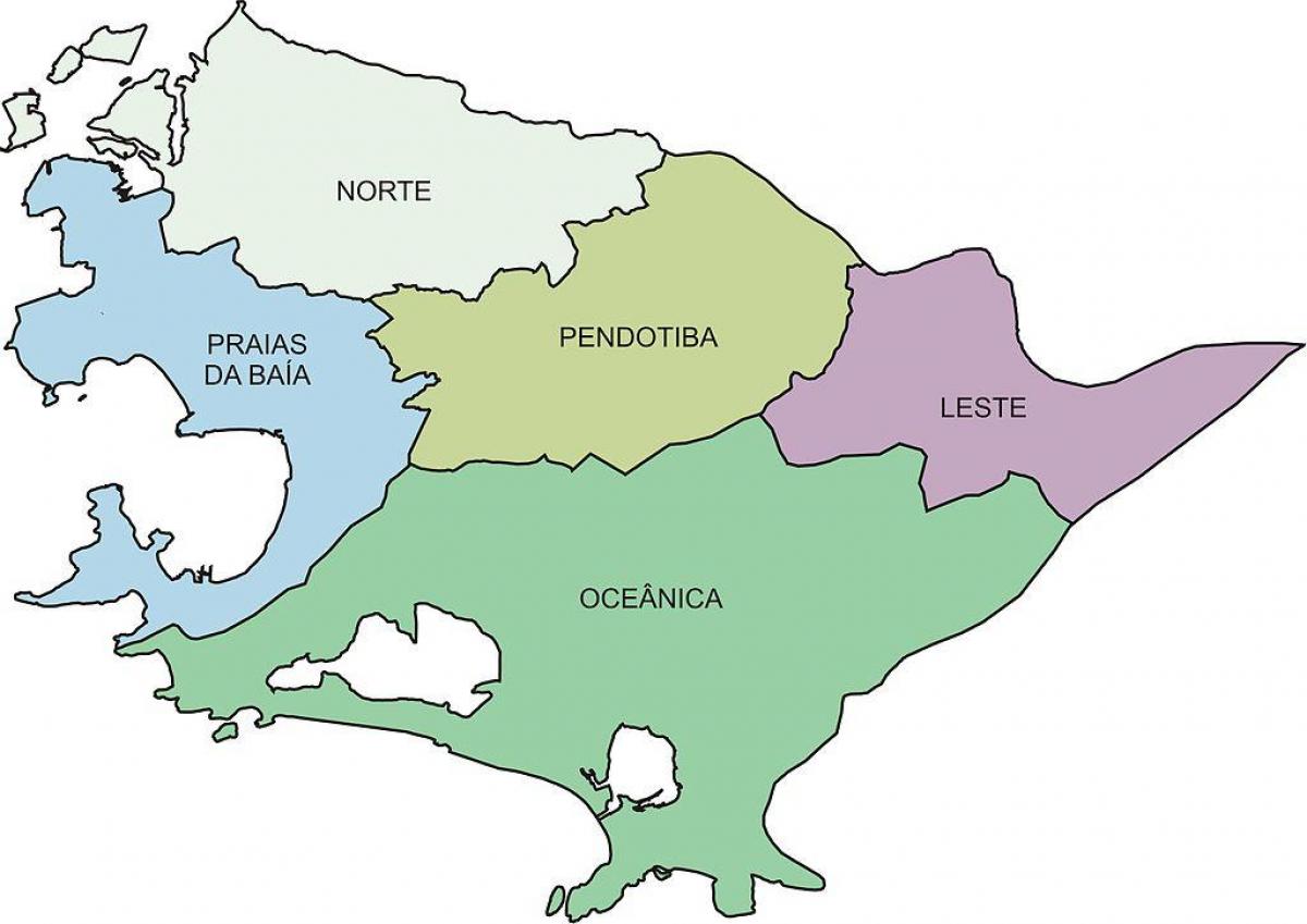 Mapa Krajov Niterói