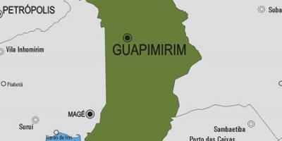 Mapa Guapimirim obce