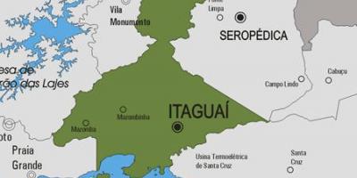 Mapa Itaguaí obce