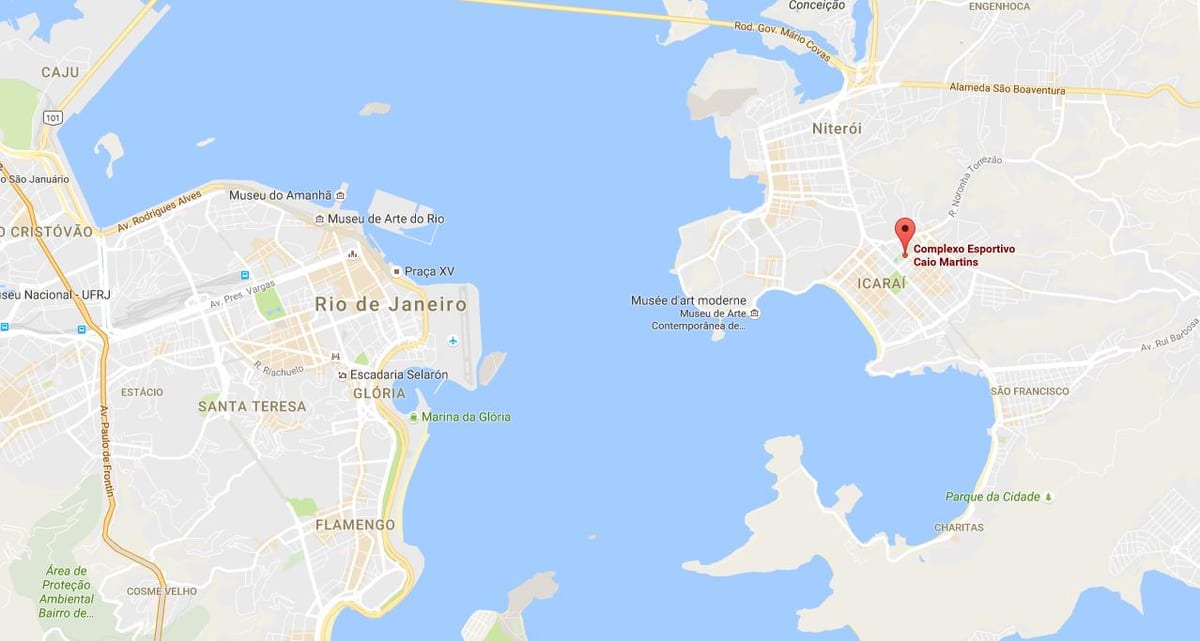 Mapa štadión Caio Martins