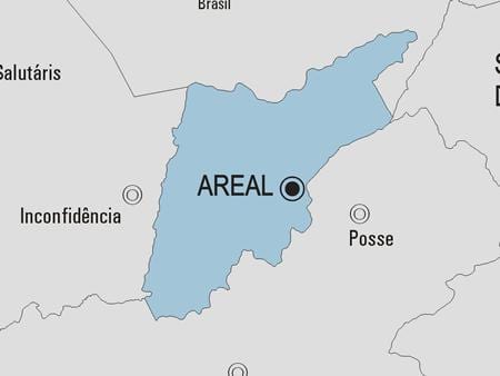 Mapa Priestorovej obce