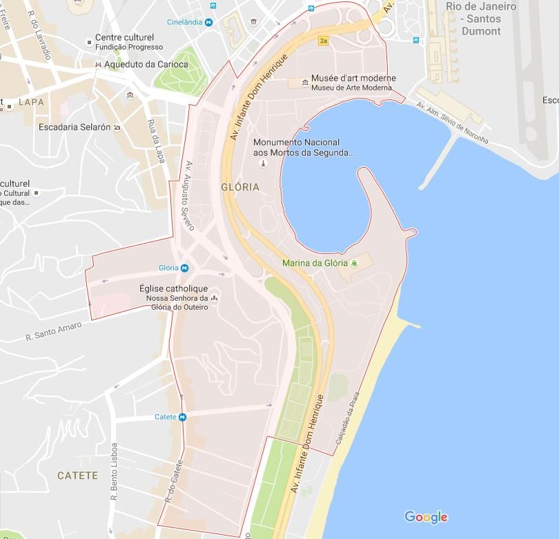 Mapa Glória