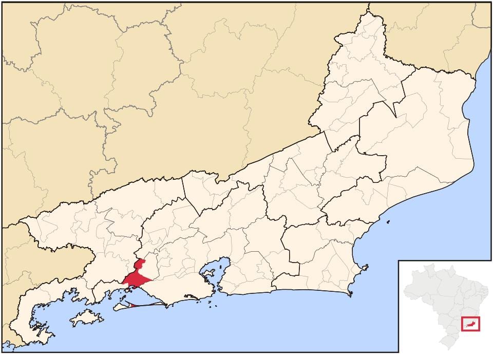 Mapa Itaguaí