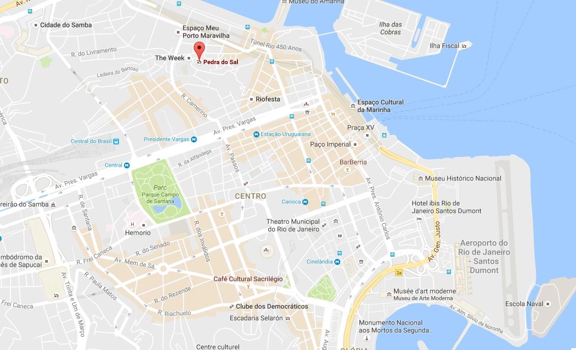 Mapa Pedra robiť Sal 