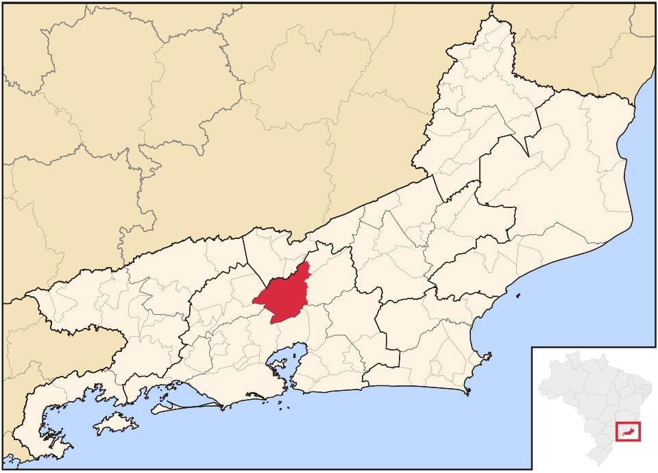 Mapa Petrópolis