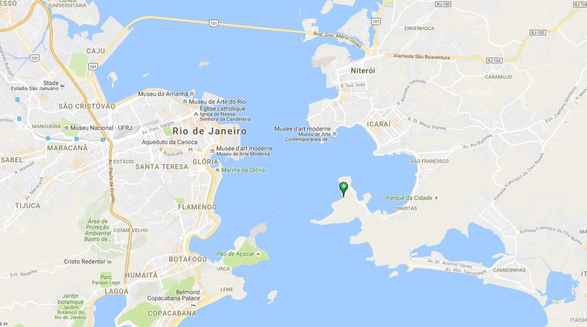 Mapa pláži Eva