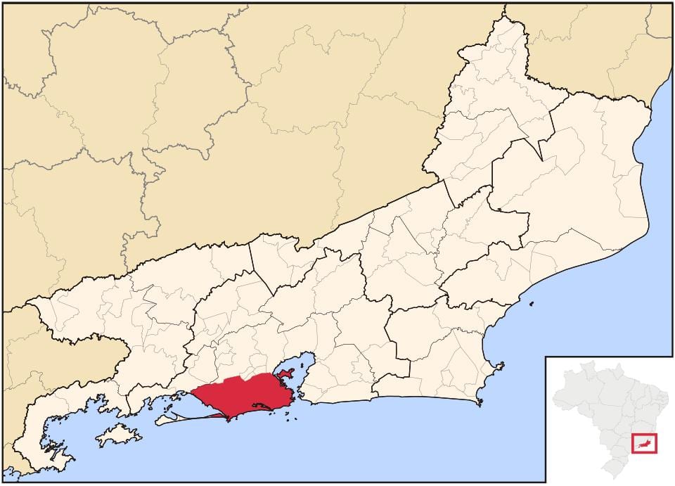 Mapa Rio de Janeiro