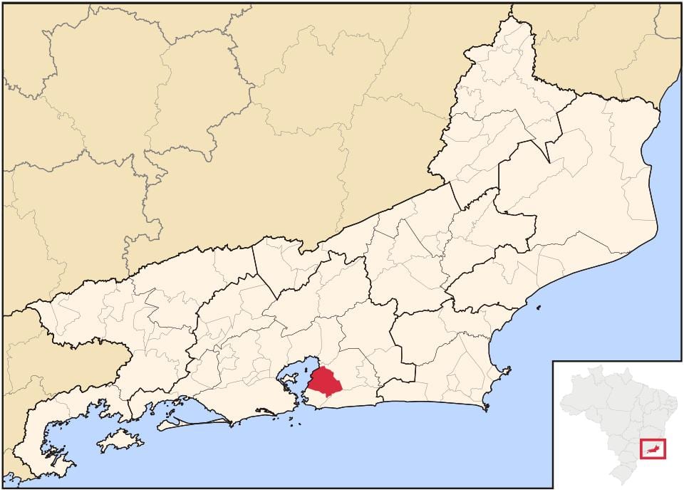 Mapa Svätý Gonçalo
