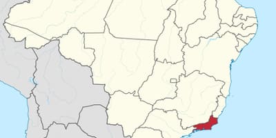 Mapa Štátu Rio de Janeiro