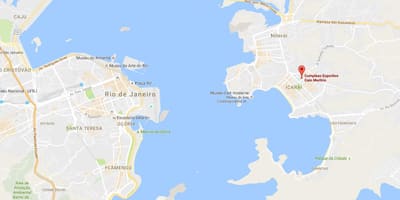 Mapa štadión Caio Martins