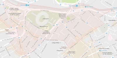 Mapa bairro Maracanã