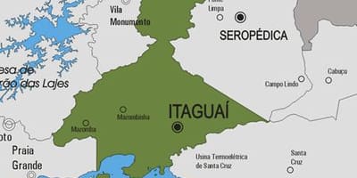 Mapa Itaguaí obce