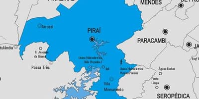 Mapa Piraí obce