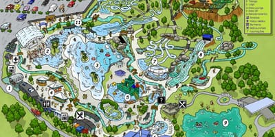 Mapa Rio Vody Planéty