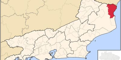 Mapa Sao Francisco de Itabapoana