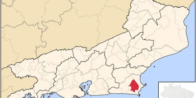 Mapa z São Pedro Aldeia da