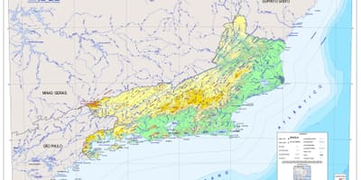 Mapy topografické Rio de Janeiro