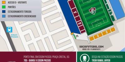 Mapa štadión Giulite Coutinho