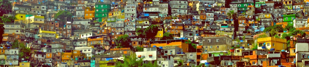Rio de Janeiro mapy Favelas